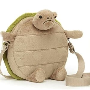 Jellycat Plush Turtle Shoulder Bag